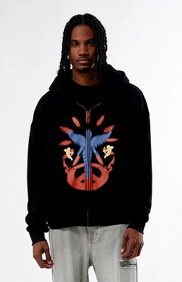 PacSun Peace Full Zip Hoodie