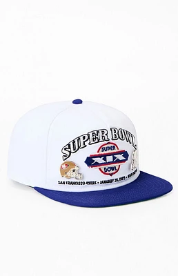 New Era 1985 Super Bowl 49ers vs Dolphins Pin Golfer Snapback Hat