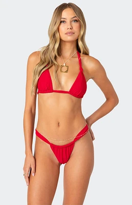 Edikted Soraya Knotted Bikini Top