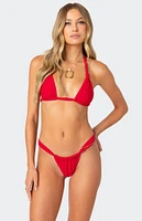 Edikted Soraya Knotted Bikini Top