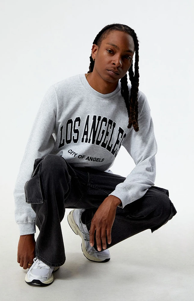 PacSun Los Angeles College Crew Neck Sweatshirt