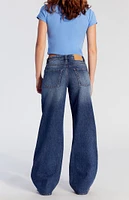 PacSun Casey Low Rise Baggy Jeans Dark Indigo