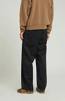 PacSun Black Baggy Chino Pants