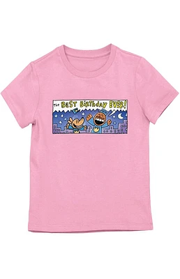 Kids Dog Man The Best Birthday Ever T-Shirt
