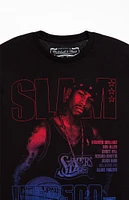 Mitchell & Ness Slam Iverson Sixers Gradient T-Shirt