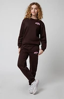 PacSun Kids Brown Jogger Sweatpants