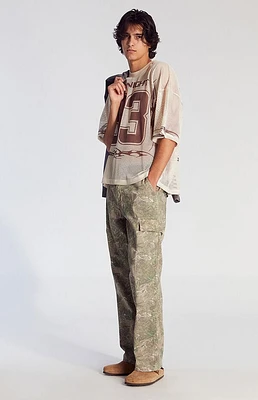 Pacsun Tree Camo Baggy Cargo Jeans