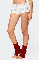 Edikted Viola Floral Lacey Shorts