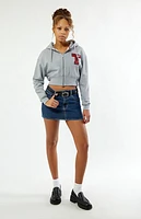 Tommy Jeans T Applique Zip Up Hoodie