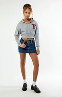 Tommy Jeans T Applique Zip Up Hoodie