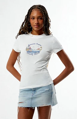 Tommy Jeans Romantic Tropics Slim T-Shirt