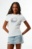 Tommy Jeans Romantic Tropics Slim T-Shirt