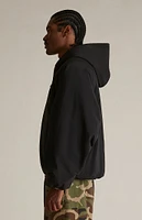 Fear of God Essentials Black Military Hooded Jacket