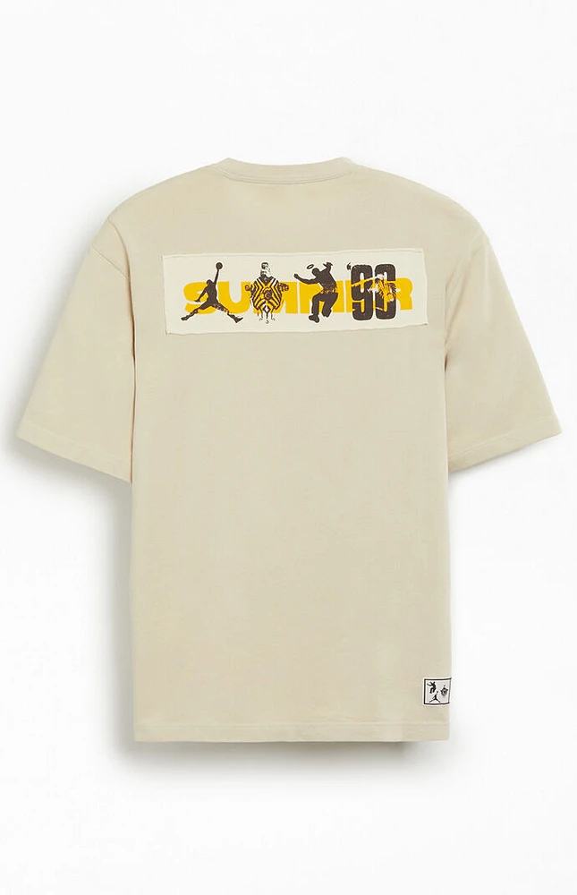 Air Jordan x UNION Bephies Beauty Supply Beige T-Shirt