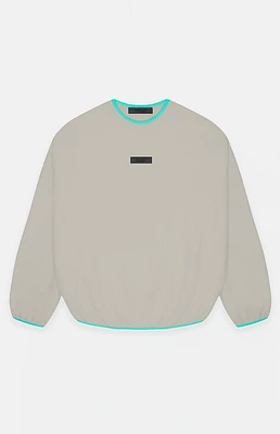 Fear of God Essentials Seal Polar Fleece Crew Neck Sweatshirt