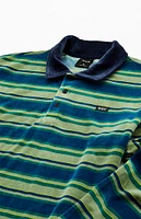 Kramer Long Sleeve Velour Polo Shirt