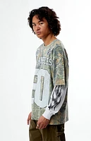 Pacsun Camo LA Division 80 Layered Long Sleeve T-Shirt