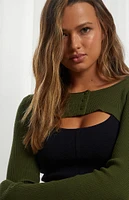 Beverly and Beck Bella Buttoned Shrug