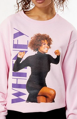 Whitney Houston Power Crew Neck Sweatshirt