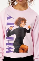 Whitney Houston Power Crew Neck Sweatshirt