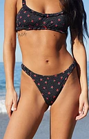 Pacsun Strawberry Ophelia High Cut Bikini Bottom