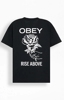 Obey Rise Above Rose Pigment T-Shirt