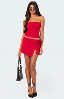 Edikted Selena Lace Up Corset