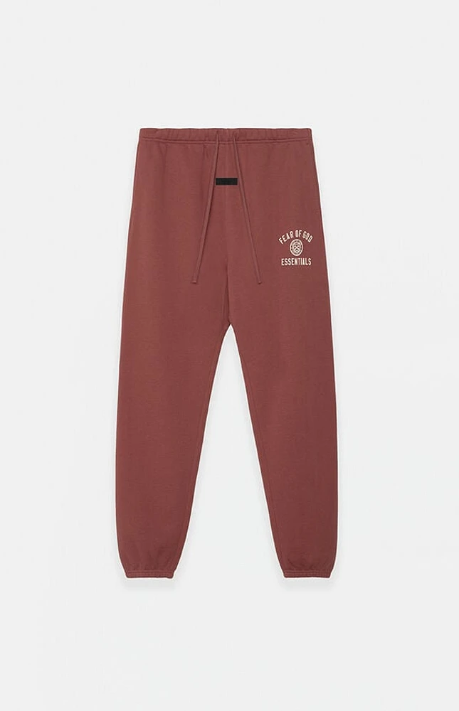 Fear of God Essentials Kids Crimson University Fleece Sweatpants