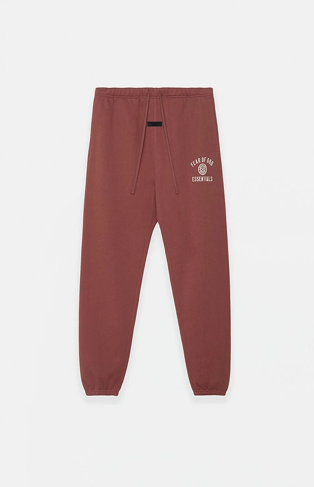 Fear of God Essentials Kids Crimson University Fleece Sweatpants