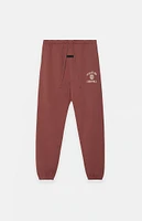 Fear of God Essentials Kids Crimson University Fleece Sweatpants