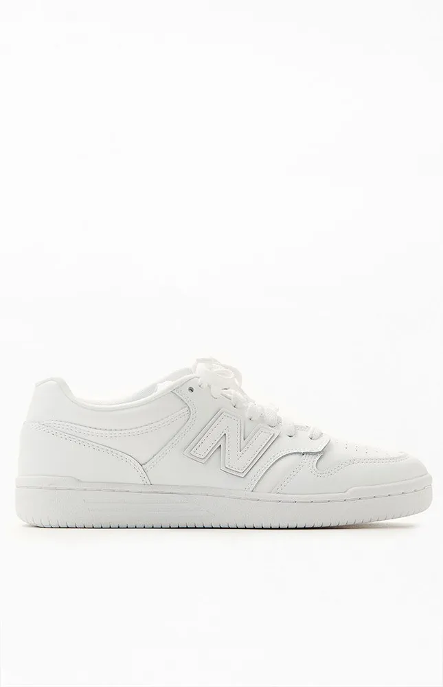 New Balance White BB480 Shoes