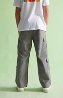 PacSun Kids Gray Porter Cargo Pants