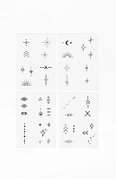 Inked by Dani Celestial Temporary Tattoo Pack