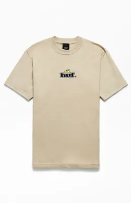 Pacsun Know Your Worth T-Shirt in Tan - Size Medium