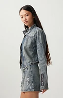 Formula 1 x PacSun Denim Moto Jacket