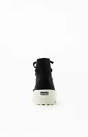 Superga Women's Black 2341 Alpina High Top Sneakers