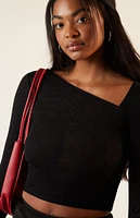 Est. PAC 1980 Arya Asymmetrical Long Sleeve Top