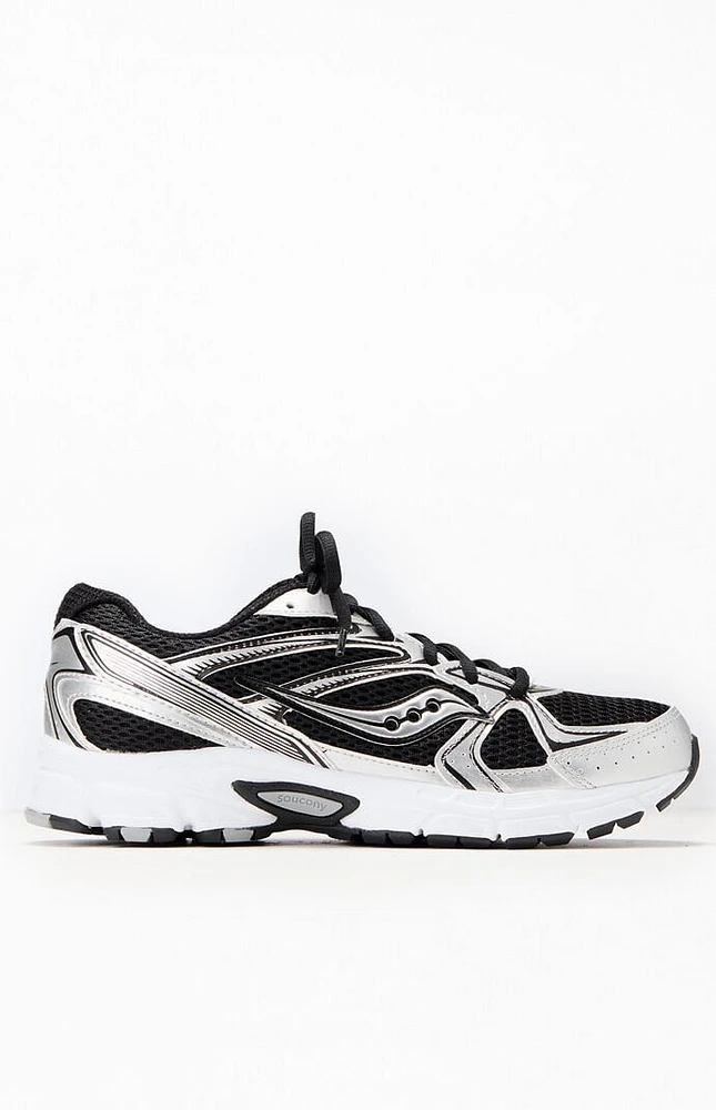 Saucony Women's Black & Silver Ride Millennium Sneakers