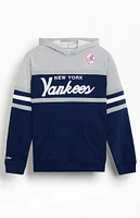 Mitchell & Ness Kids NY Yankees Head Coach Hoodie