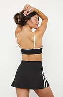 PAC 1980 WHISPER Active Side Stripe Crossover Mini Skort