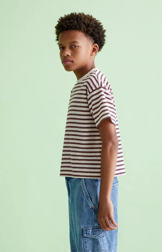 PacSun Kids Stripe Boxy T-Shirt