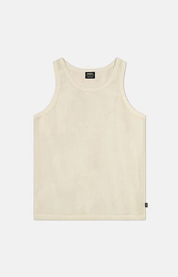 WeSC America Inc Cream Mesh Tank Top