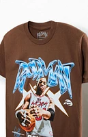 RODMAN BRAND Fly Lettering Oversized T-Shirt