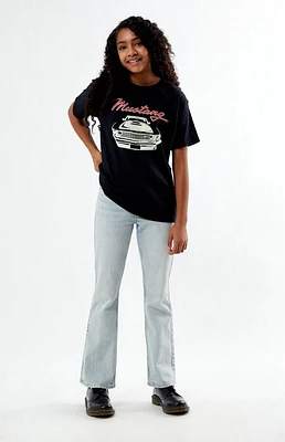 Pacsun Kids Stretch Light Indigo Vintage Flare Jeans