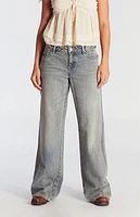 Pacsun Casey Tint Low Rise Baggy Jeans Medium Indigo