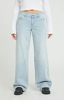 PacSun Casey Light Indigo Low Rise Baggy Jeans