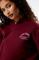 PacSun Pacific Sunwear Arch Bubble Cropped Hoodie