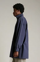 Fear of God Essentials Marine Military Nylon Mock Neck Anorak Jacket