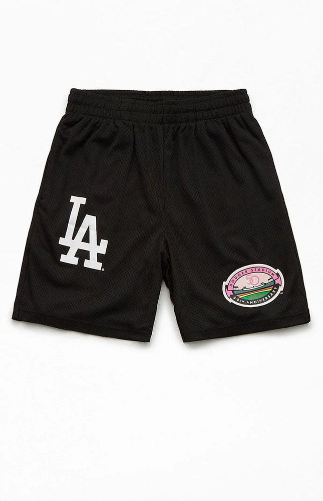 New Era x PS Reserve Black Los Angeles Dodgers Mesh Shorts