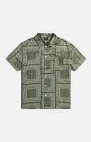 WeSC America Inc Olive Bandana Camp Shirt